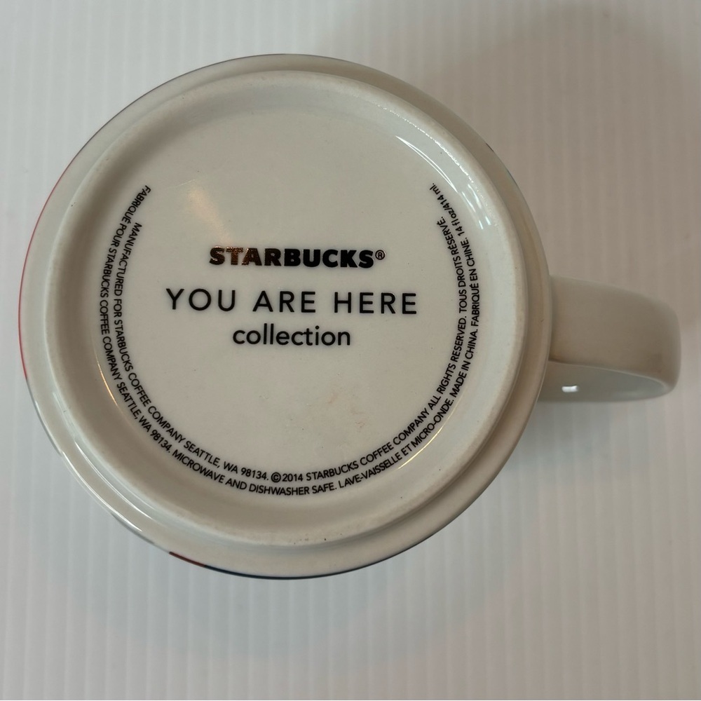 Starbucks Virginia 14 oz Mug You Are Here 2014 Collector Series Coffee Cup - Picture 6 of 8